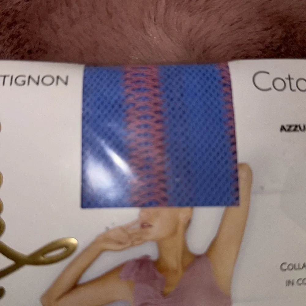 Philippe Matignon Fashion Net‎ Tights In Bicolor Cotton